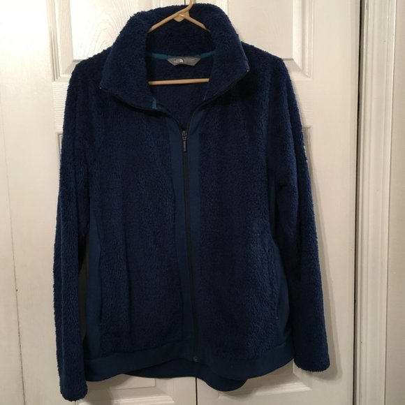 The North Face Jackets & Blazers - The North Face Jacket Women's Blue Plush Fleece Sz Lg
